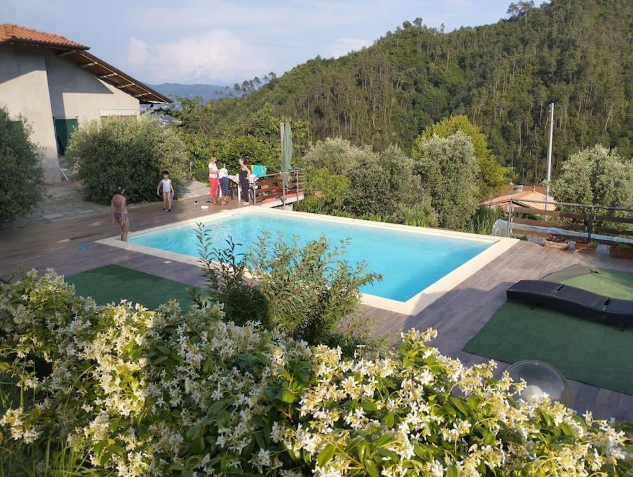 Villa Degli Ulivi Tivegna Экстерьер фото